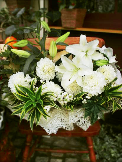 アレンジメント(お供え)【法事花】
